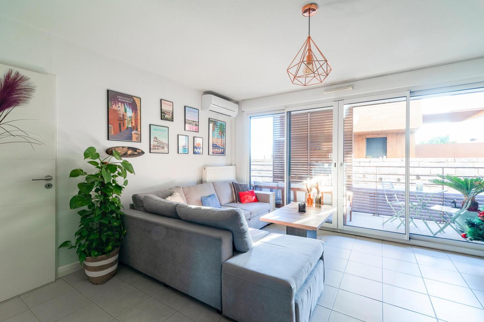 Appartement Charmant Au Porte De Montpellier Saint-Jean-de-Védas Esterno foto